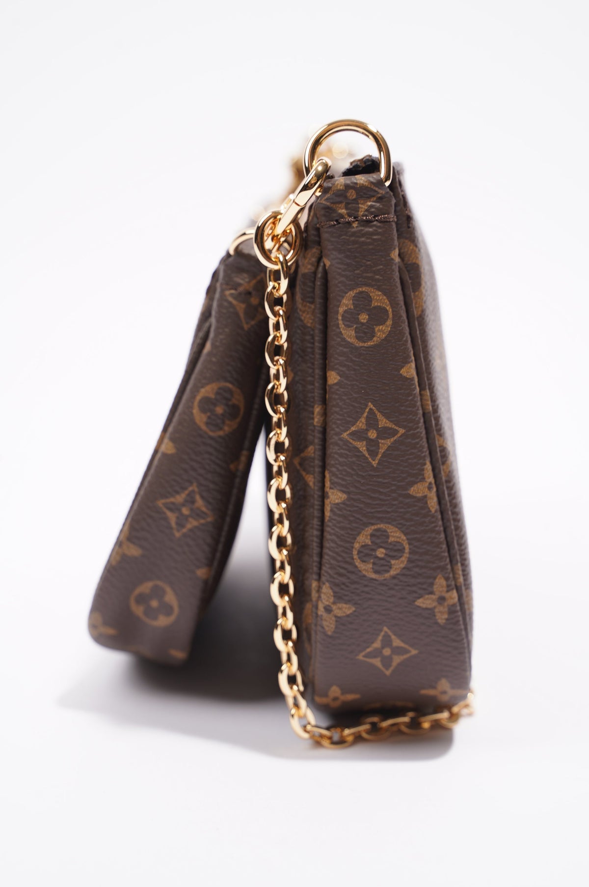 Louis Vuitton Womens Multi Pochette Bag Monogram Canvas