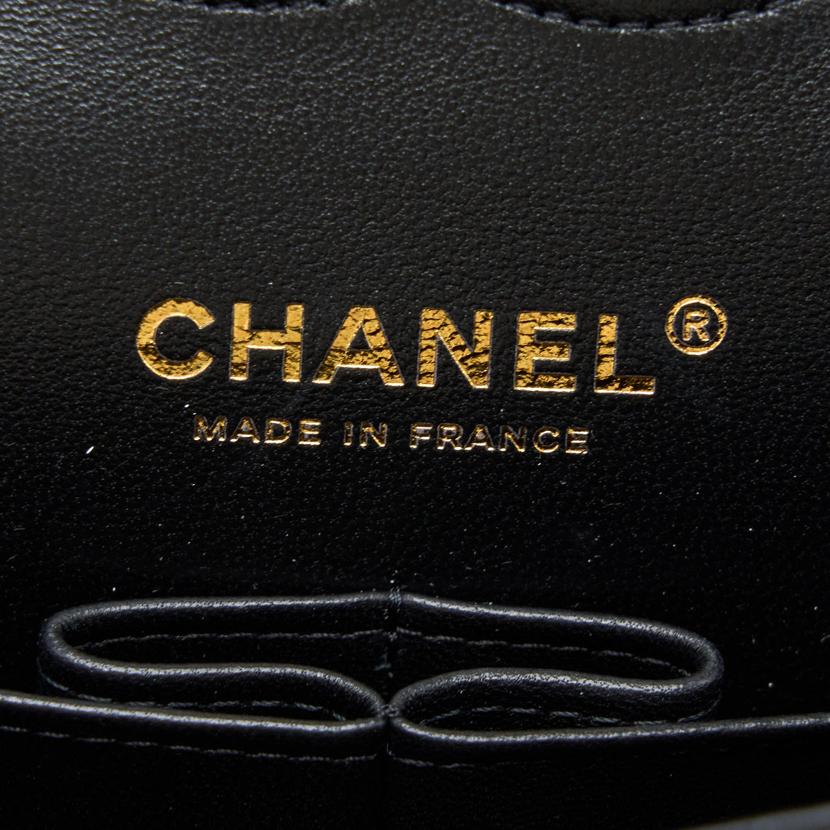Chanel Medium Classic Flap Bag Lambskin Black RGHW (Microchip)