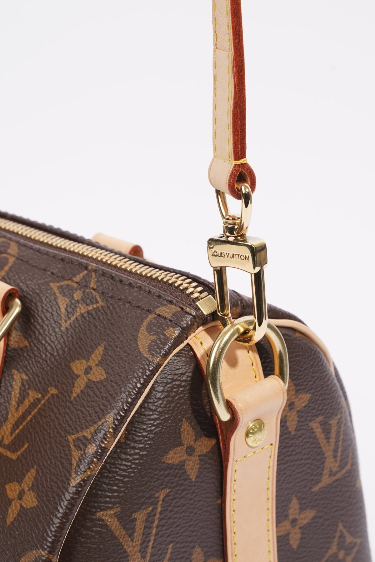 Louis Vuitton Womens Speedy Bandouliere Monogram Canvas 25
