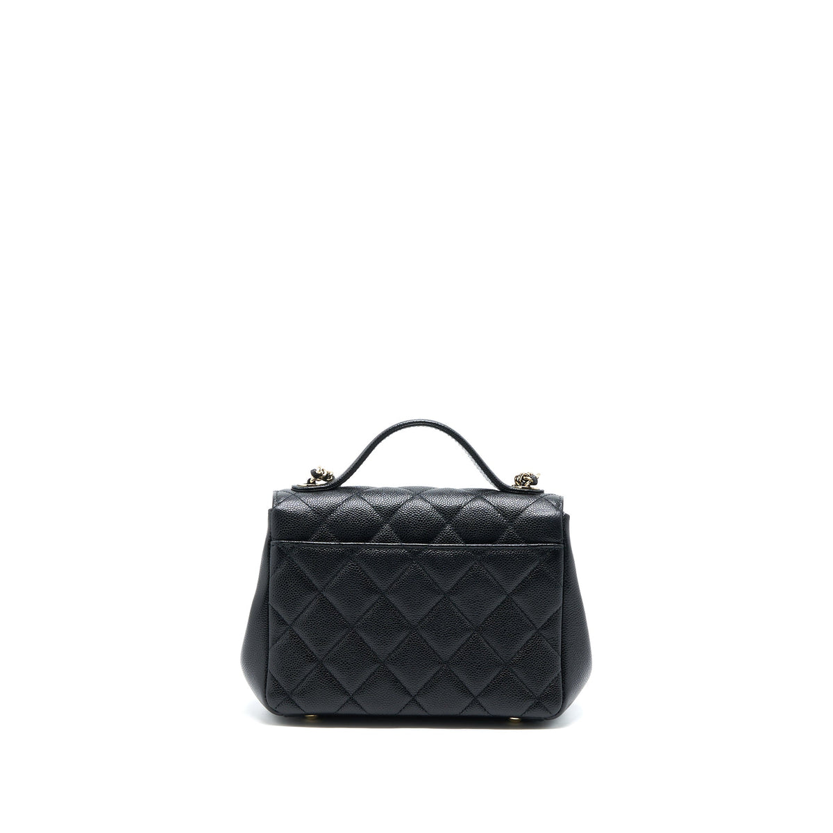 Chanel Small Business Affinity Caviar Black LGHW (Microchip)