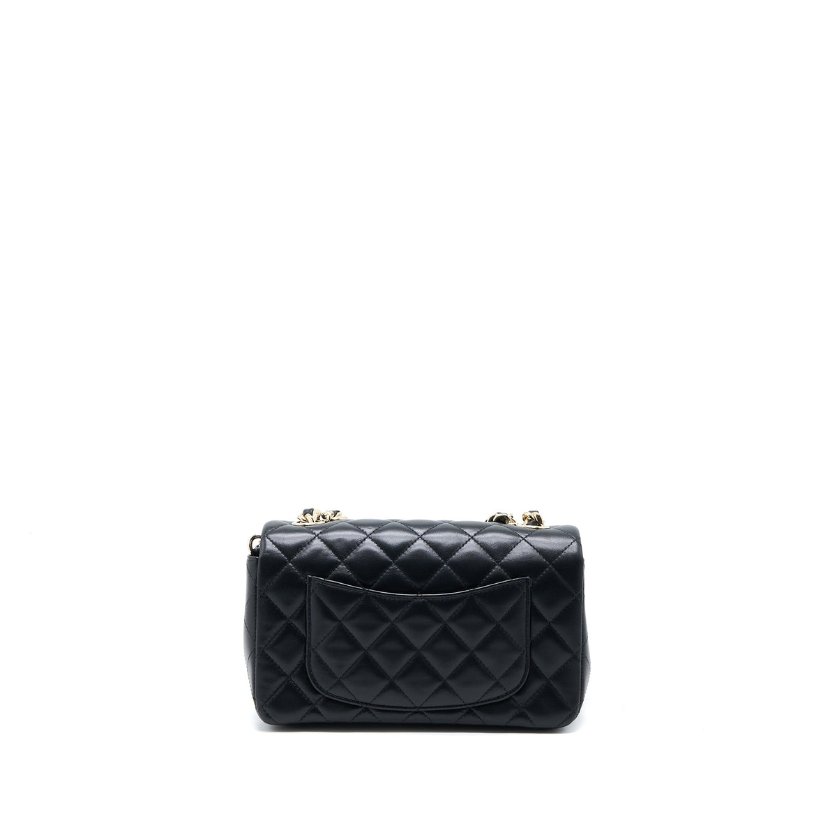 Chanel Mini Rectangular with coco bag charm Limited Edition Lambskin Black LGHW