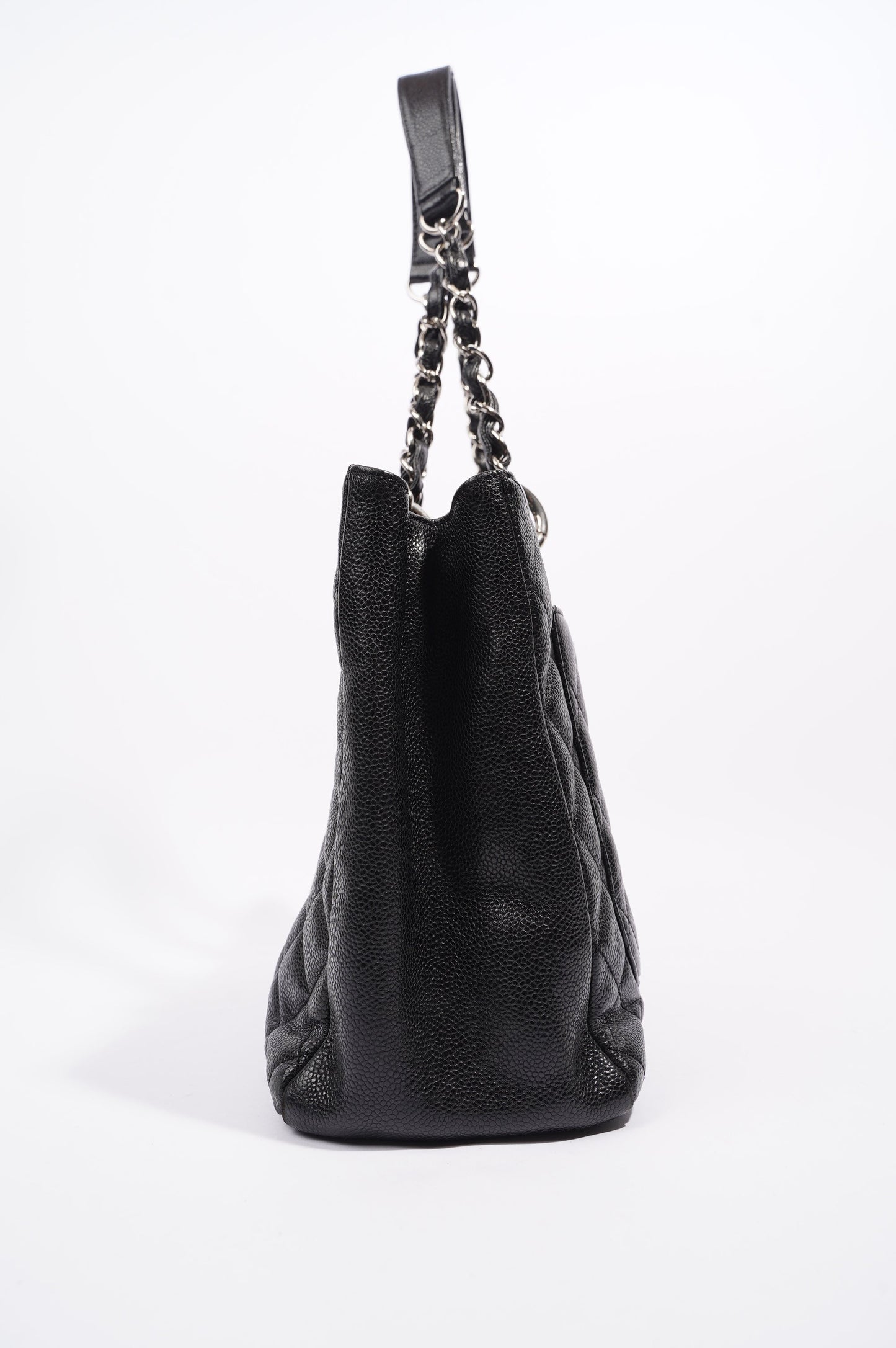 Chanel Womens Grand Shopping Tote Black