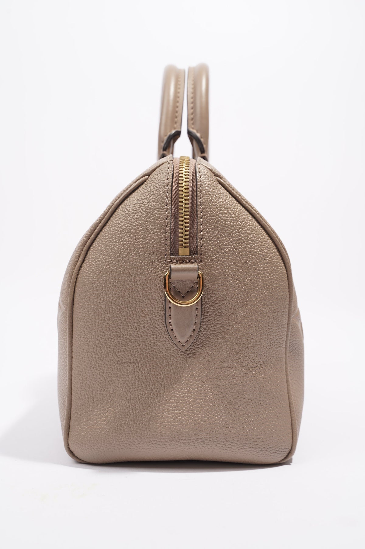 Louis Vuitton Speedy Bandouliere Grey Empreinte Leather 25
