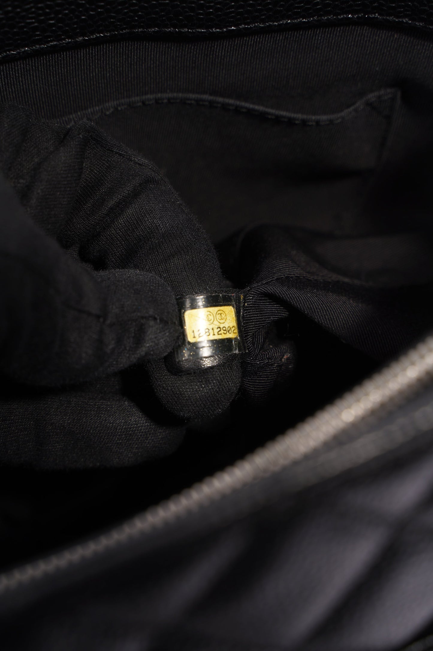 Chanel Womens Grand Shopping Tote Black