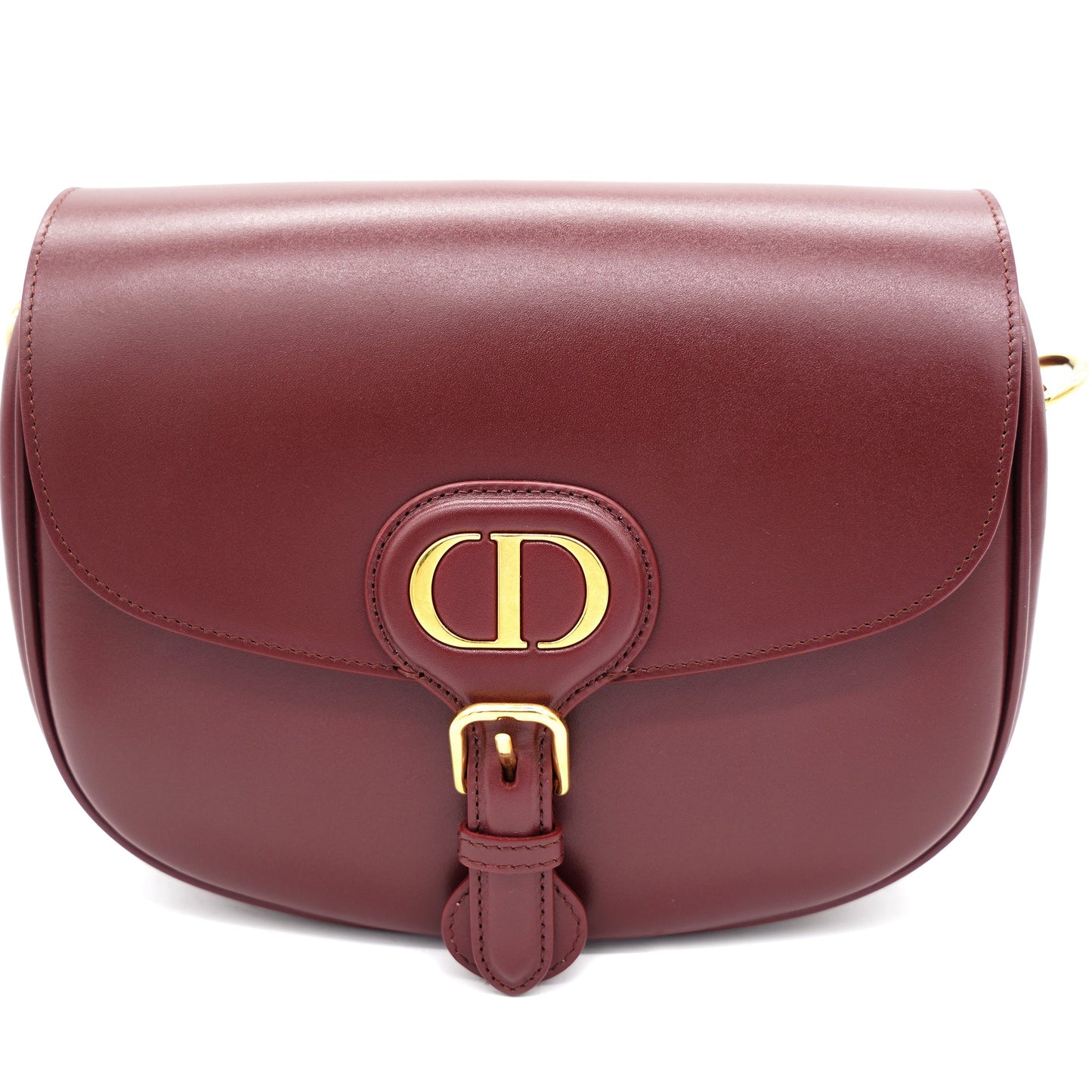 Dior Box Calfskin Medium Bobby Flap Dark Tan