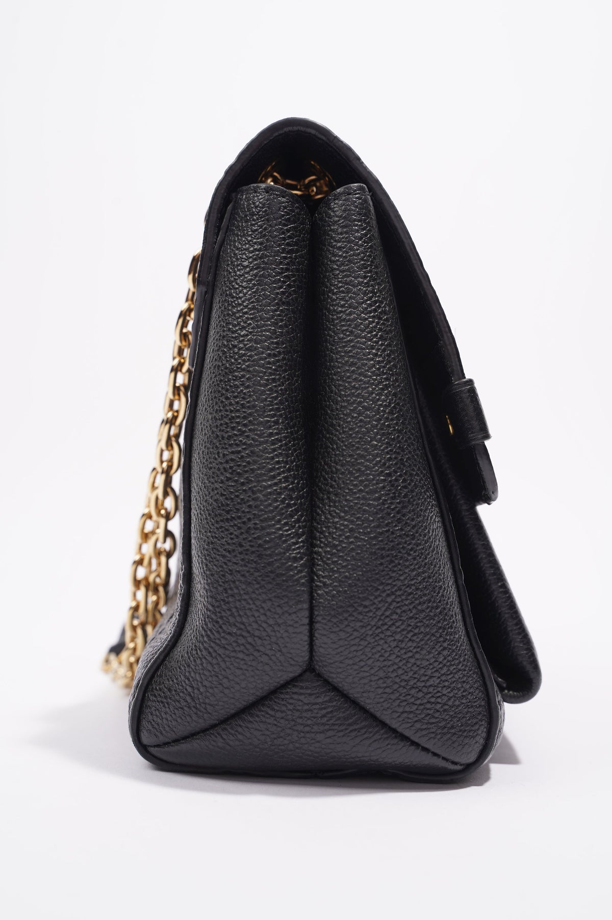 Louis Vuitton Womens Vavin Bag Black Leather PM