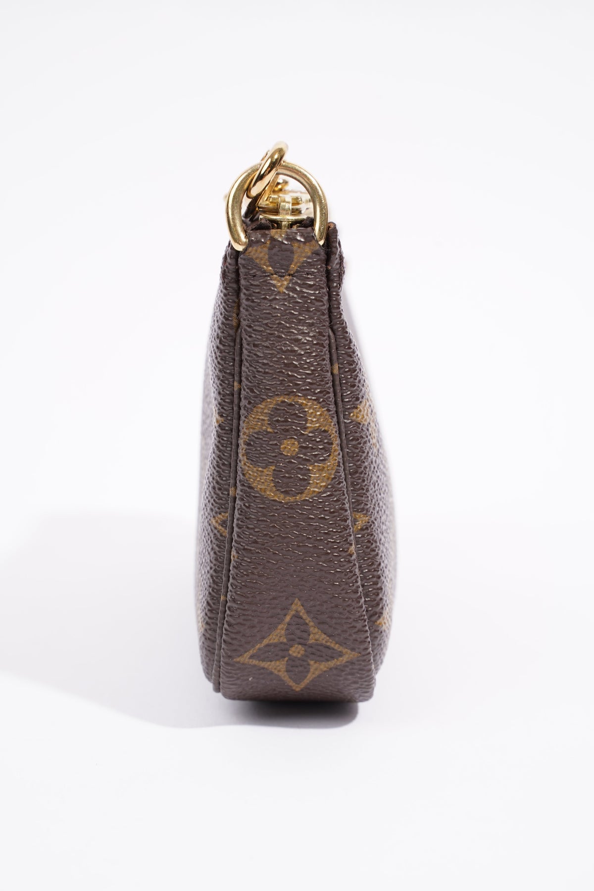 Louis Vuitton Womens Mini Pochette Bag Monogram Canvas