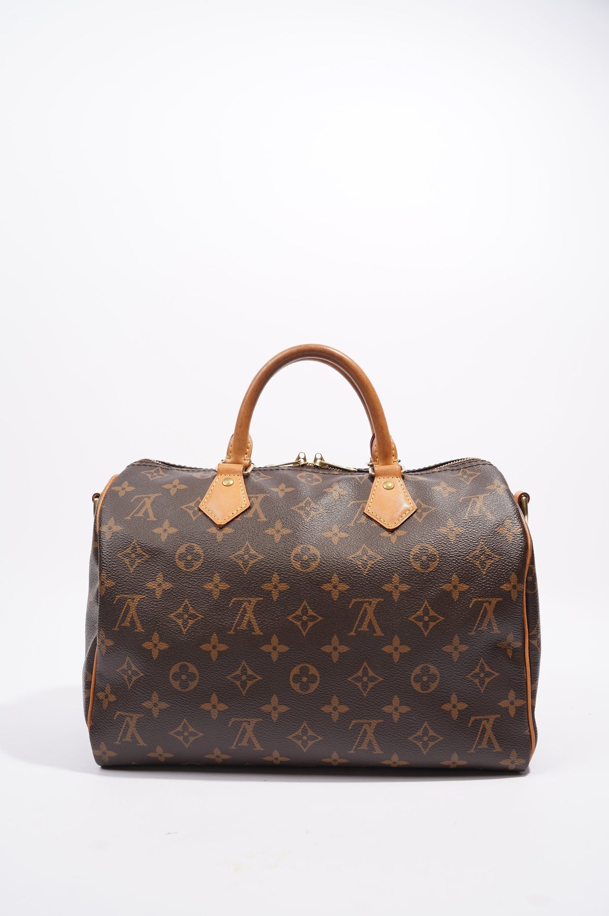 Louis Vuitton Womens Speedy Bandouliere Monogram Canvas 30