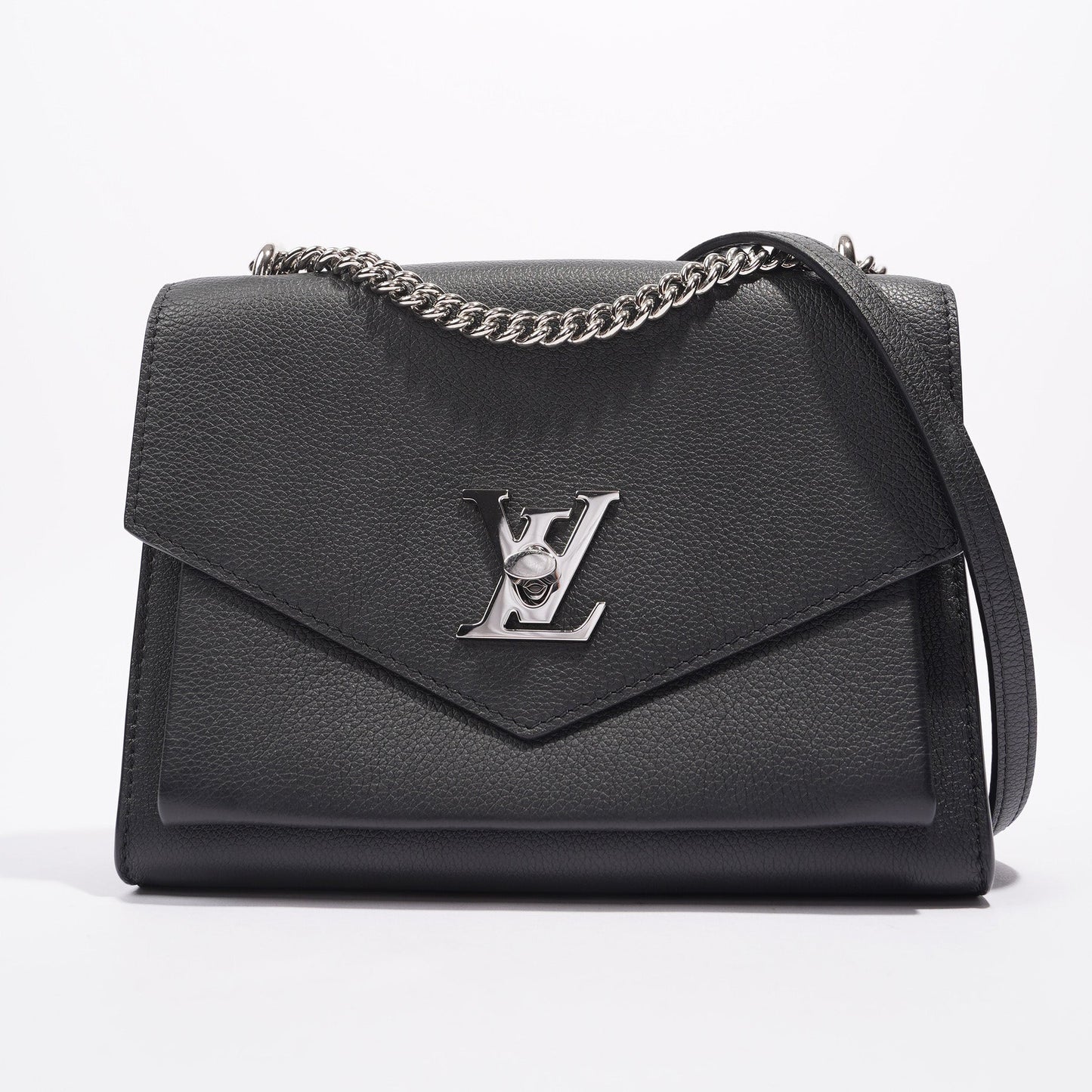 Louis Vuitton Mylockme Bag Black Leather BB
