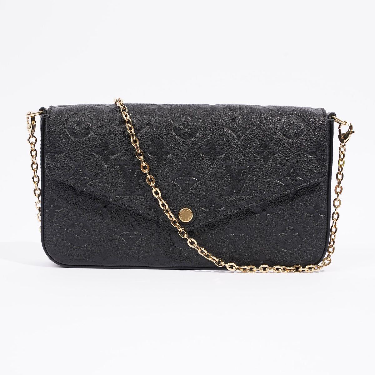 Louis Vuitton Pochette Felicie Empreinte Mono Leather
