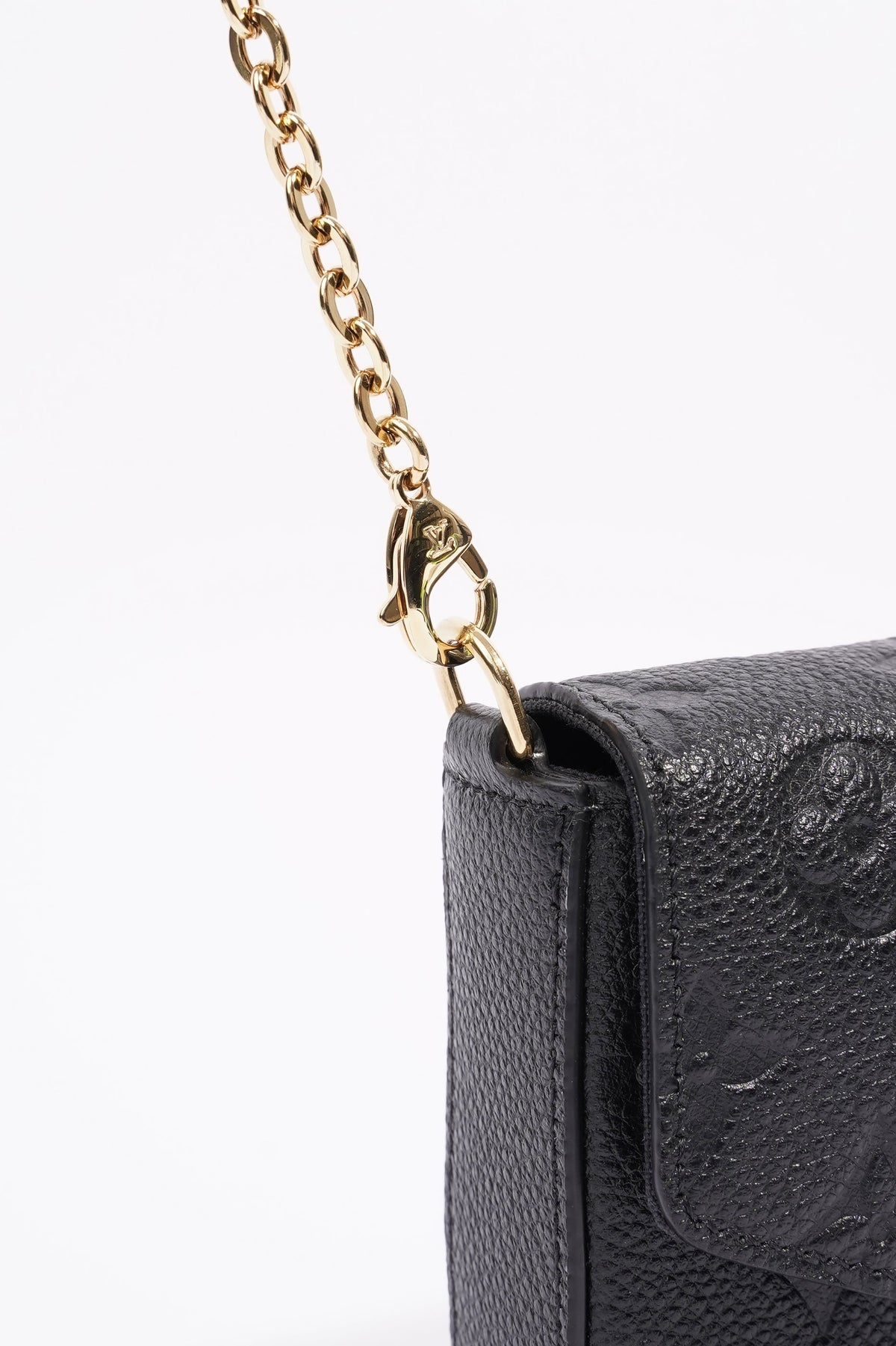 Louis Vuitton Pochette Felicie Empreinte Mono Leather