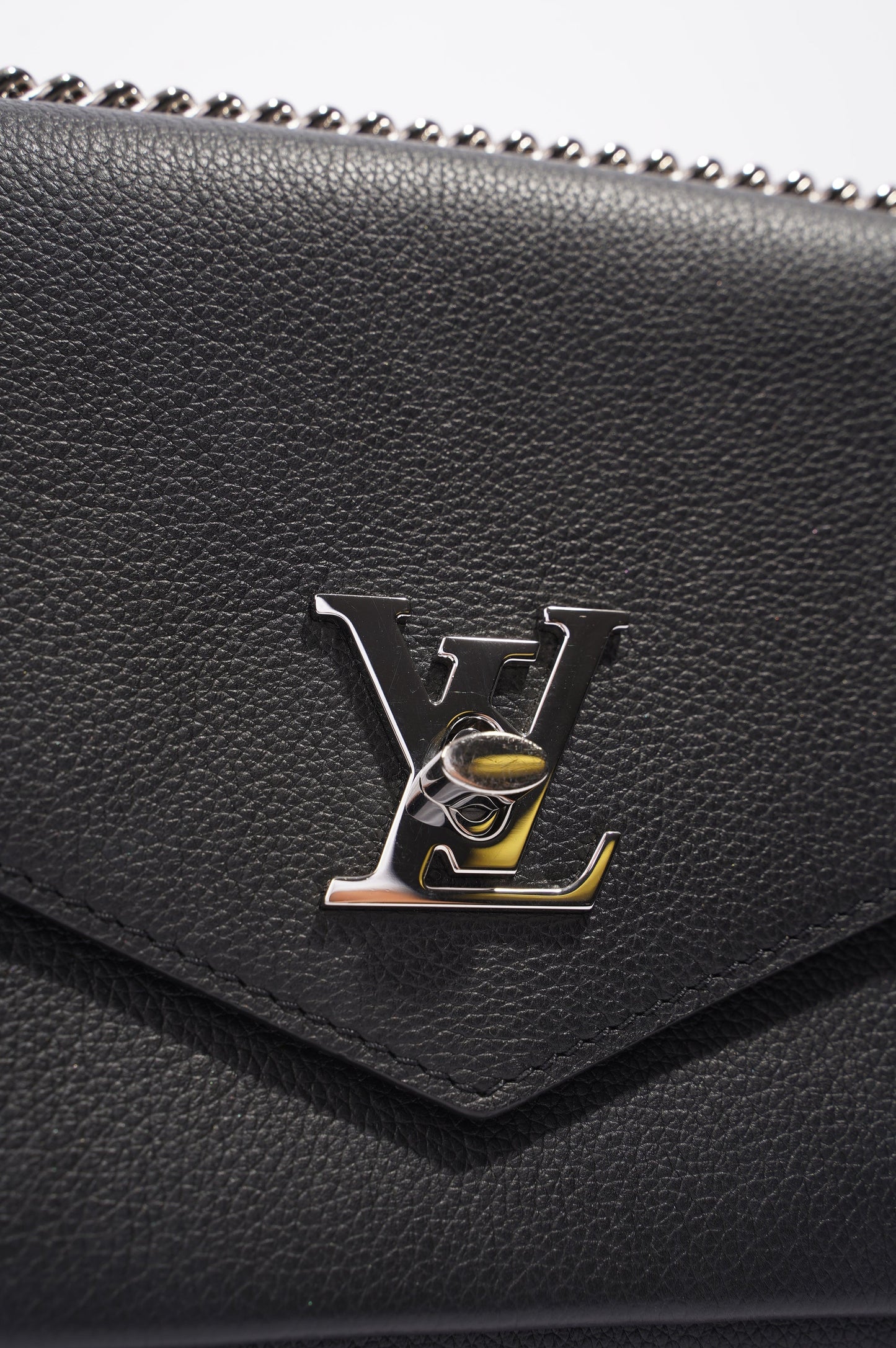 Louis Vuitton Mylockme Bag Black Leather BB