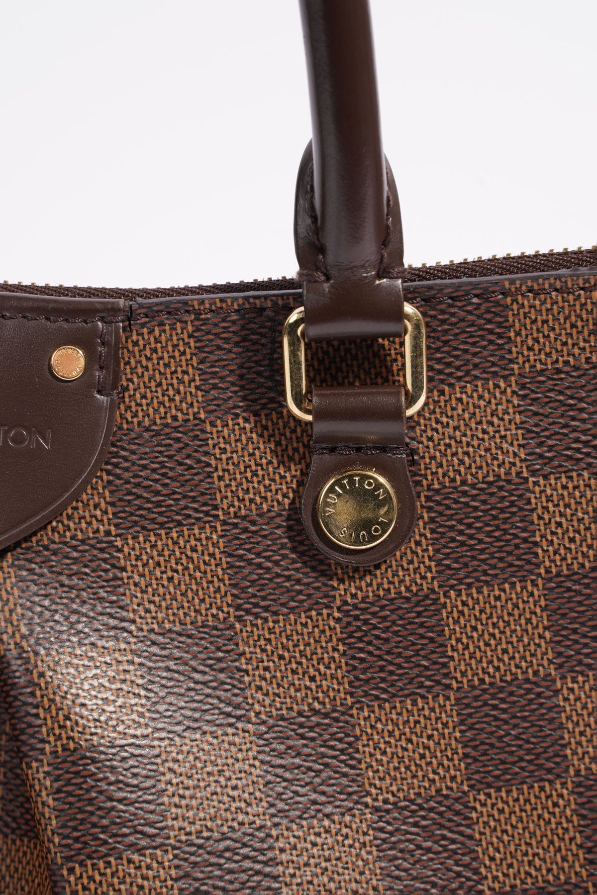 Louis Vuitton Siena Bag Damier Ebene Canvas MM