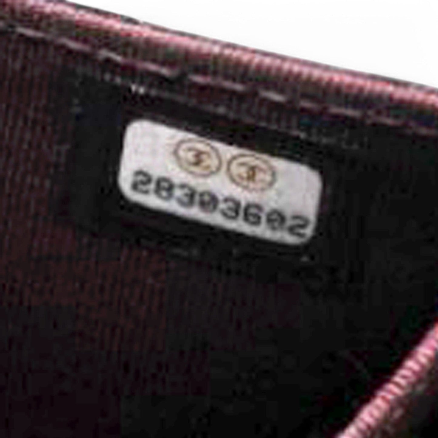 Chanel Metallic Quilted Reissue Card Holder Wallet