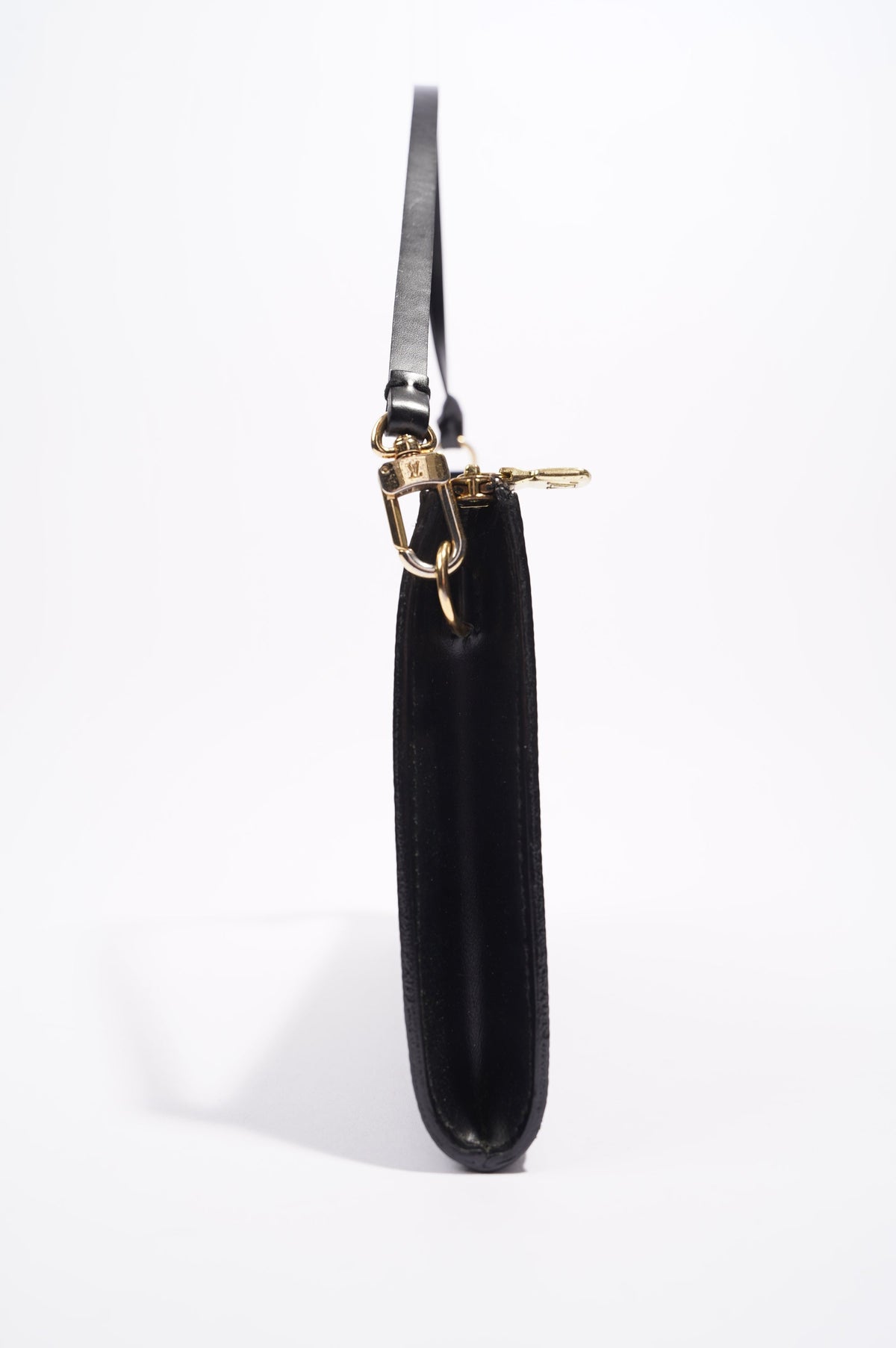 Louis Vuitton Womens Epi Pochette Accessoire Bag Black Epi Leather