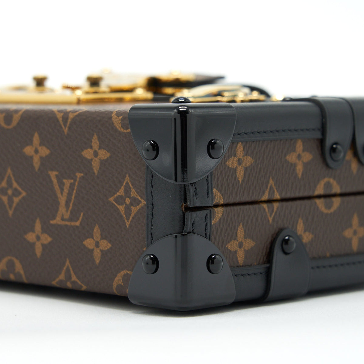 Louis Vuitton Petite Malle Monogram Canvas GHW