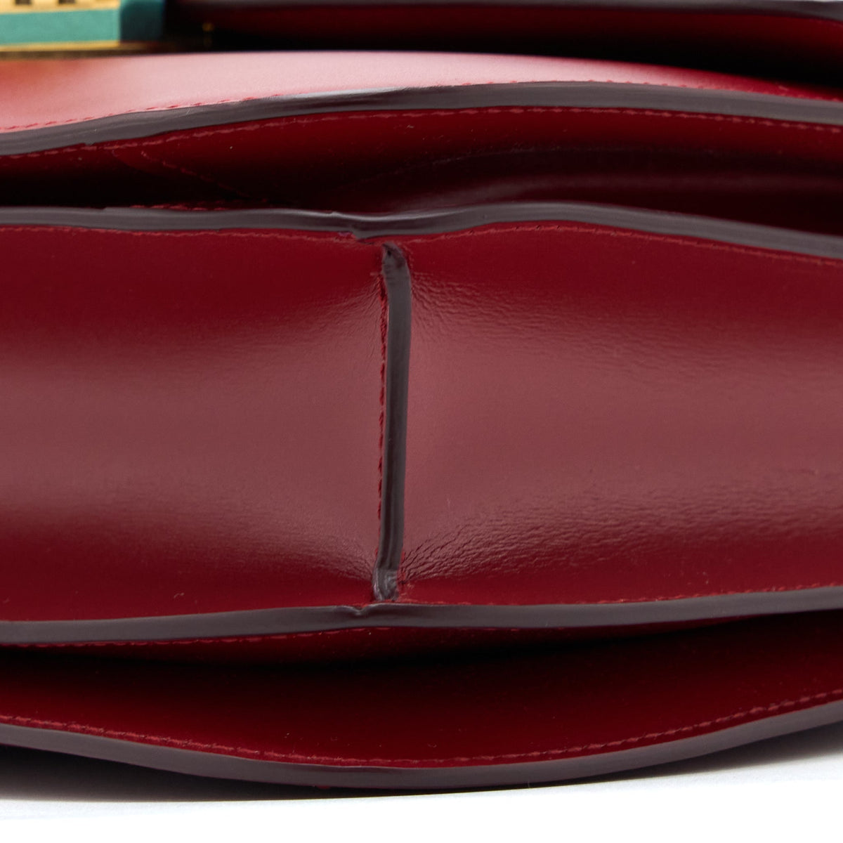 Celine Medium Classic Box Bag Calfskin Red GHW