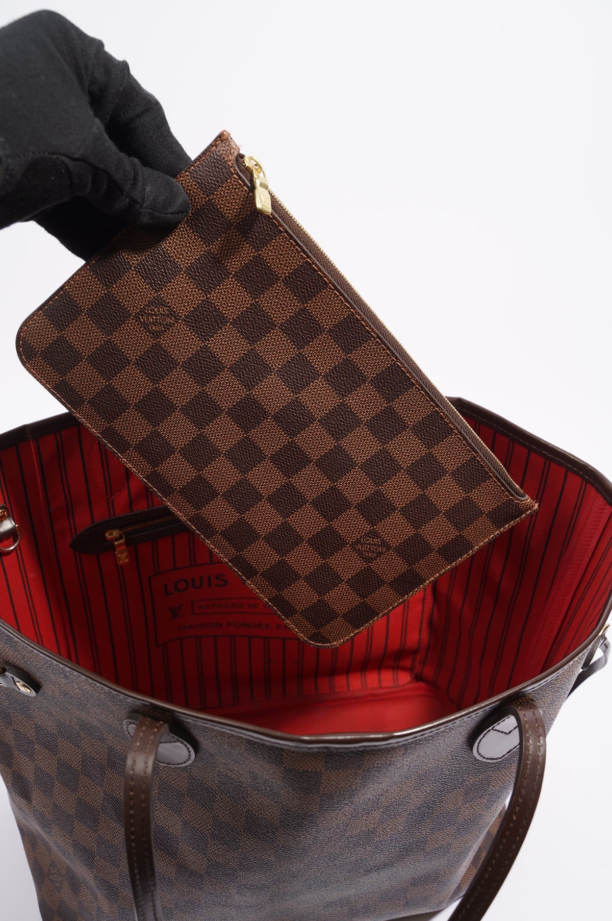 Louis Vuitton Neverfull Damier Ebene MM
