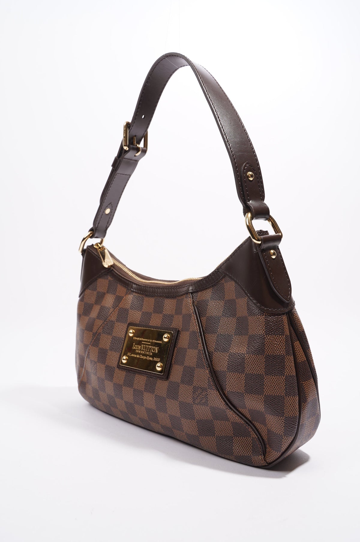 Louis Vuitton Thames Bag Damier Ebene Canvas PM