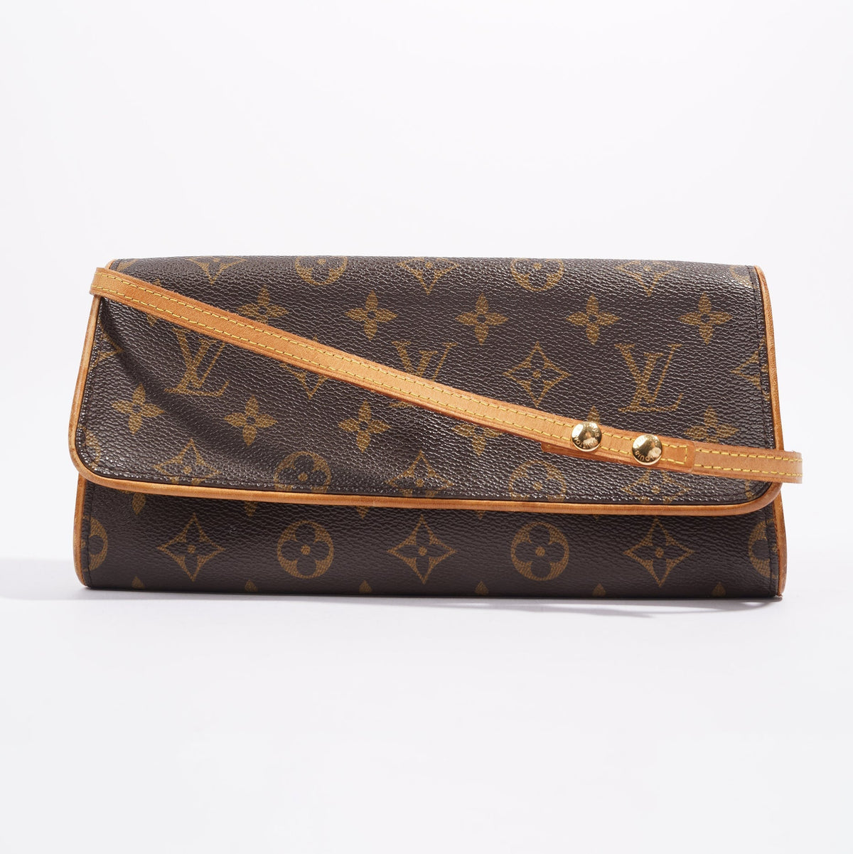Louis Vuitton Pochette Twin Monogram Canvas GM