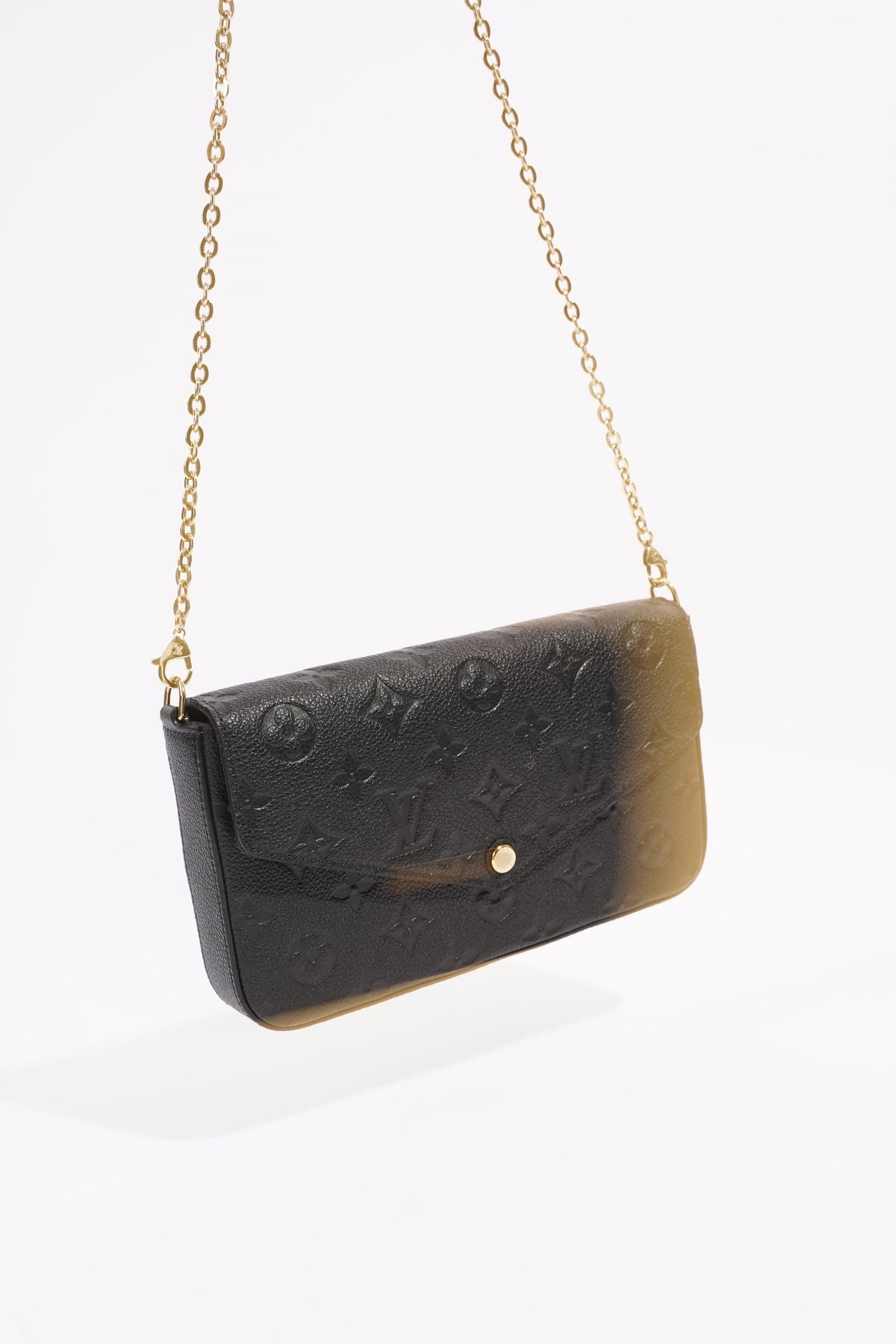 Louis Vuitton Pochette Felicie Empreinte Mono Leather