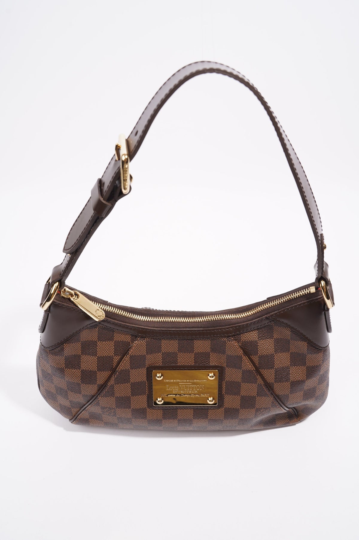 Louis Vuitton Thames Bag Damier Ebene Canvas PM