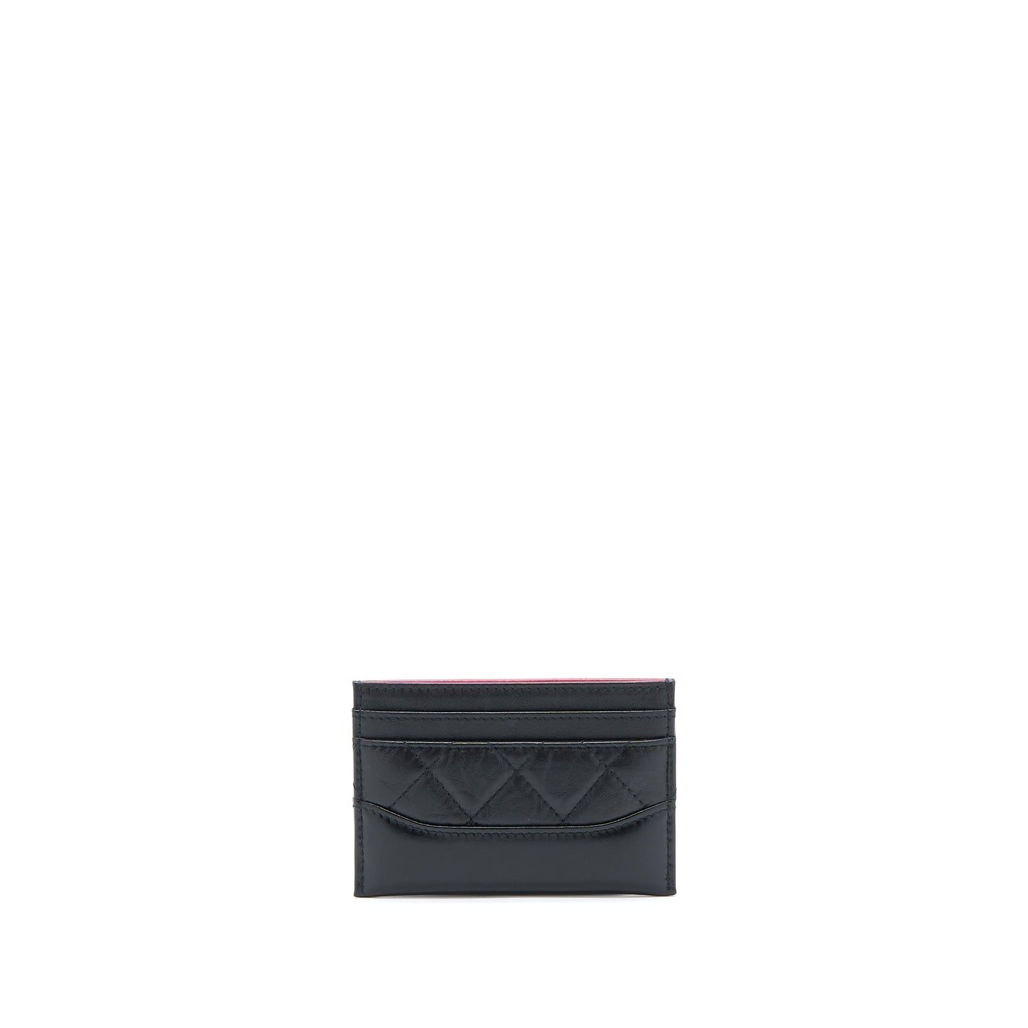 Chanel Gabrielle  Holder Aged Calfskin Black GHW