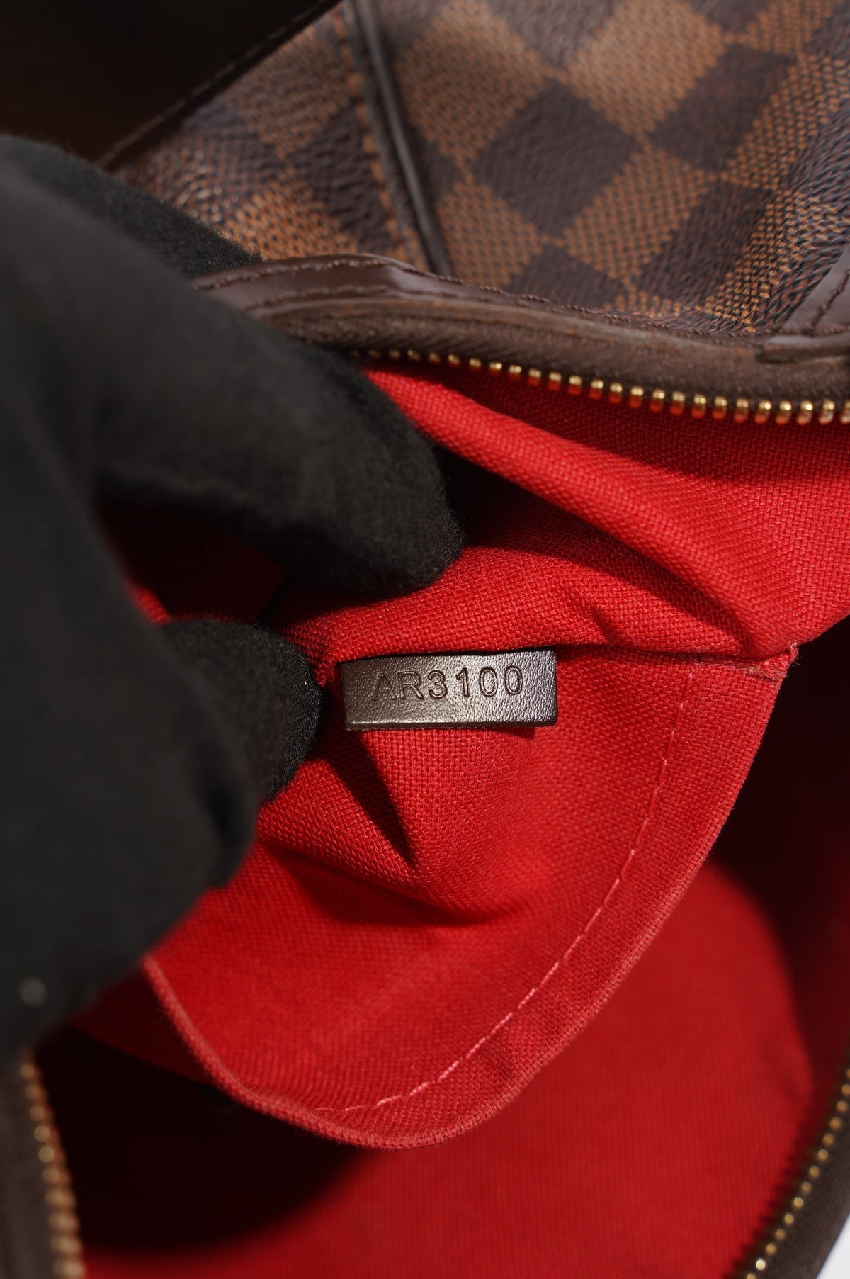 Louis Vuitton Thames Bag Damier Ebene Canvas PM