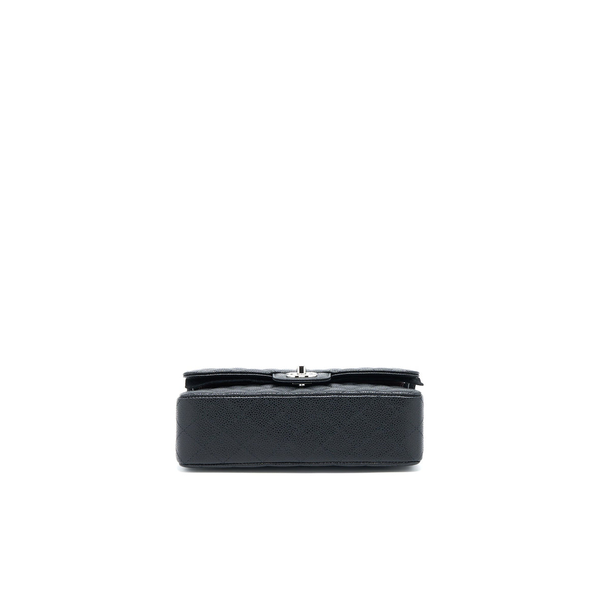 Chanel Small Classic Double Flap Bag Caviar Black SHW (Microchip)