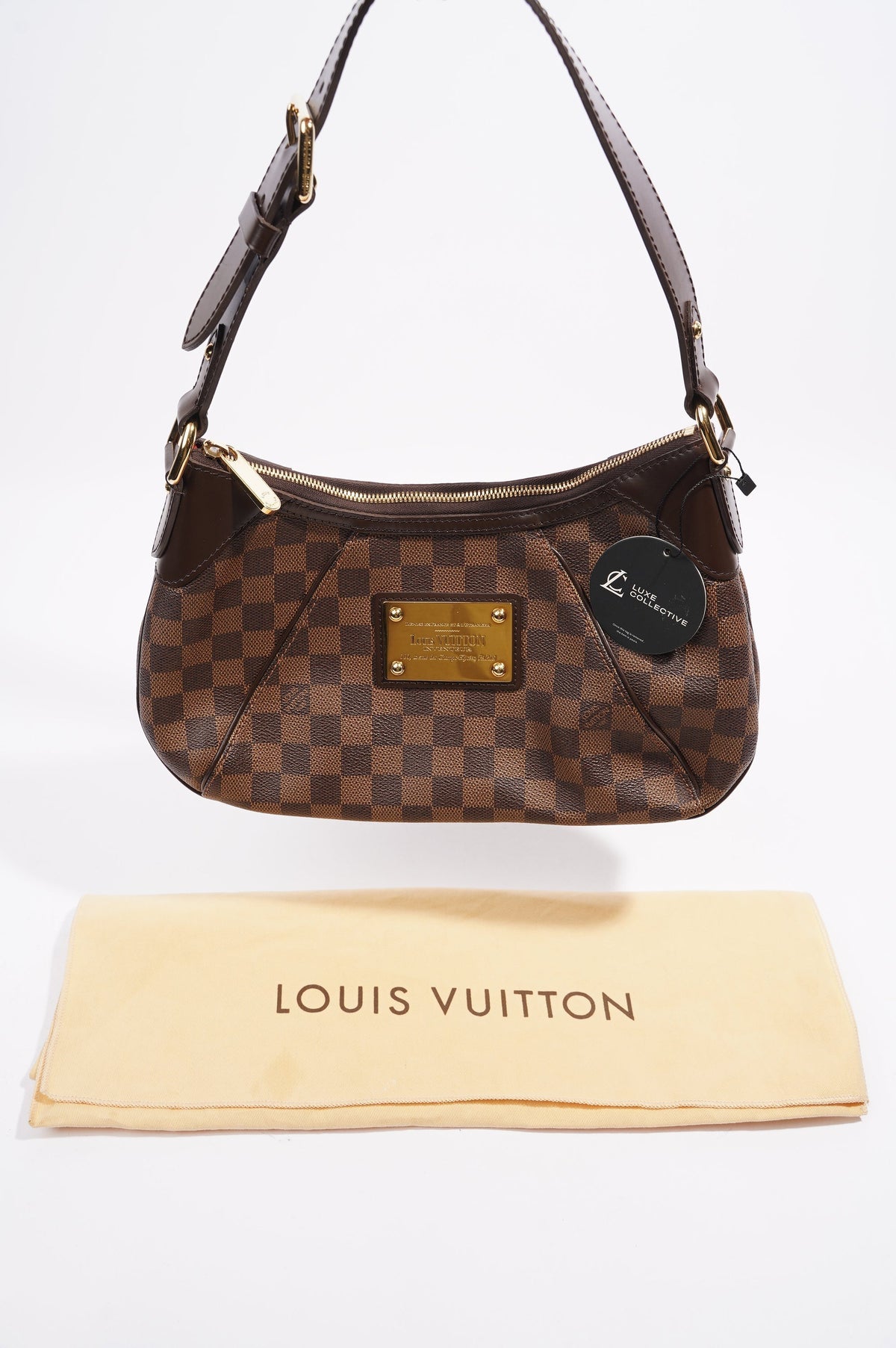 Louis Vuitton Thames Bag Damier Ebene Canvas PM