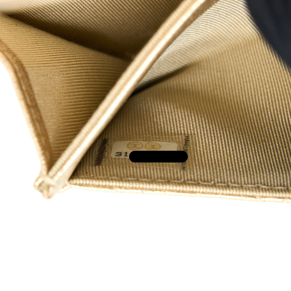 Chanel Quilted Classic Flap  Holder Lambskin Gold LGHW