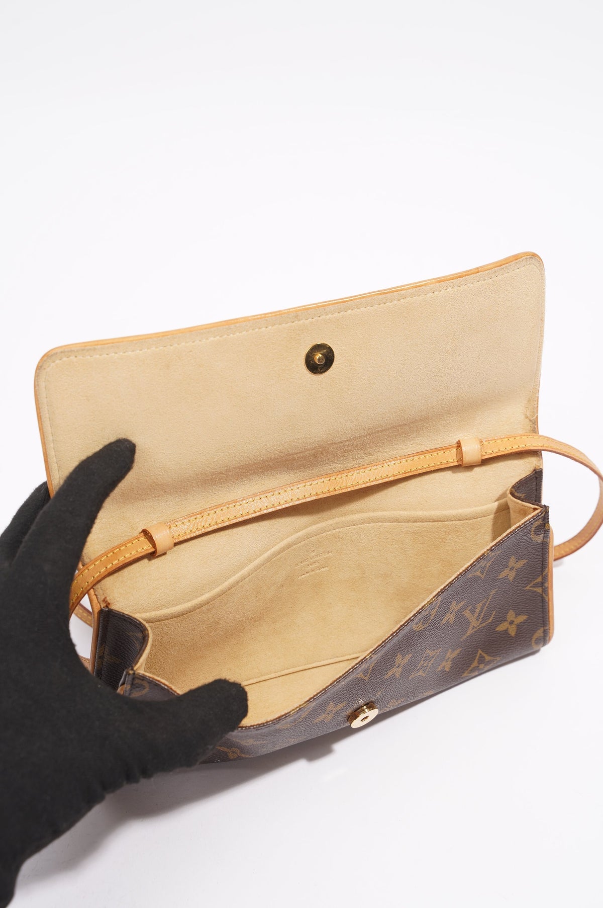 Louis Vuitton Pochette Twin Monogram Canvas GM