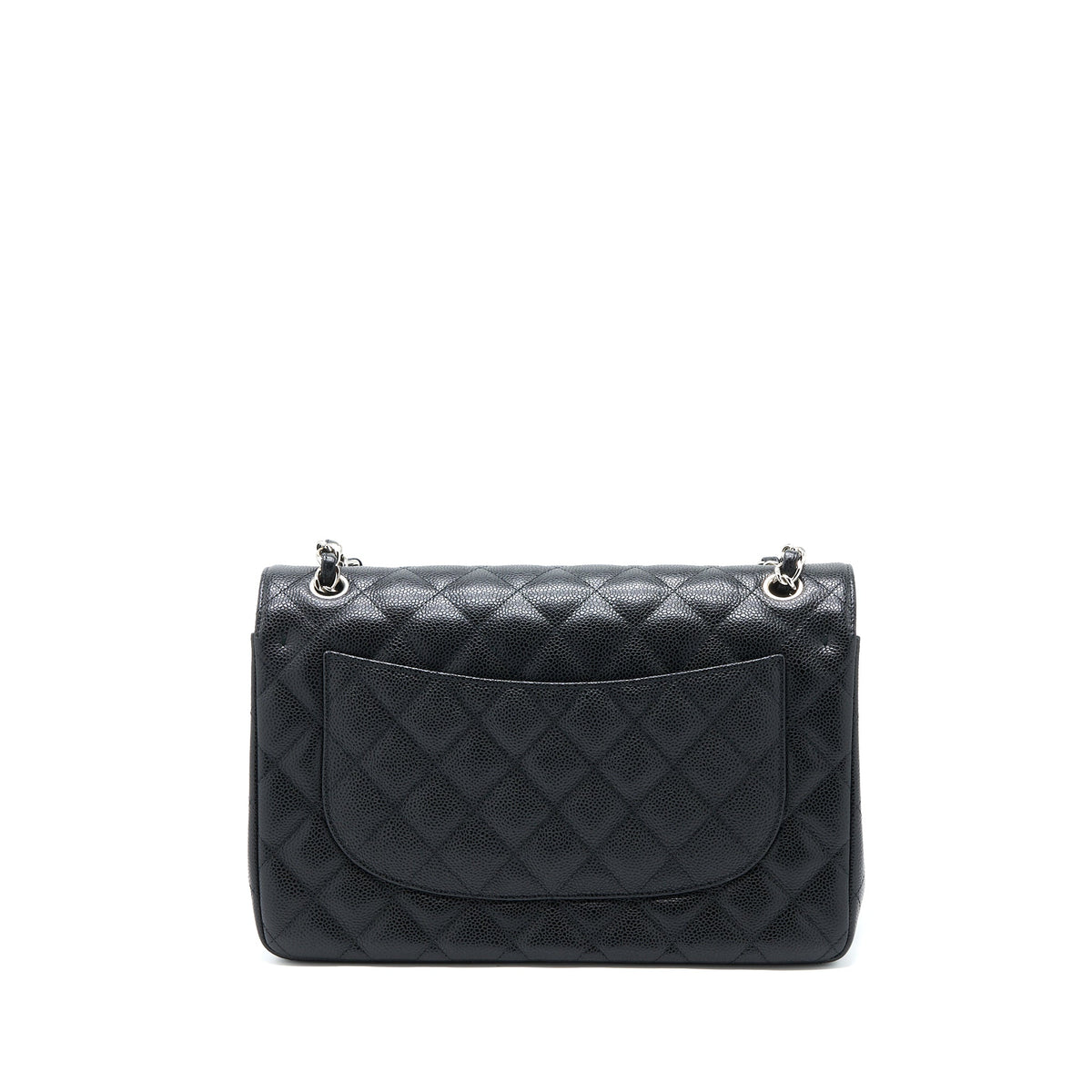Chanel Jumbo Classic Double Flap Bag Caviar Black SHW