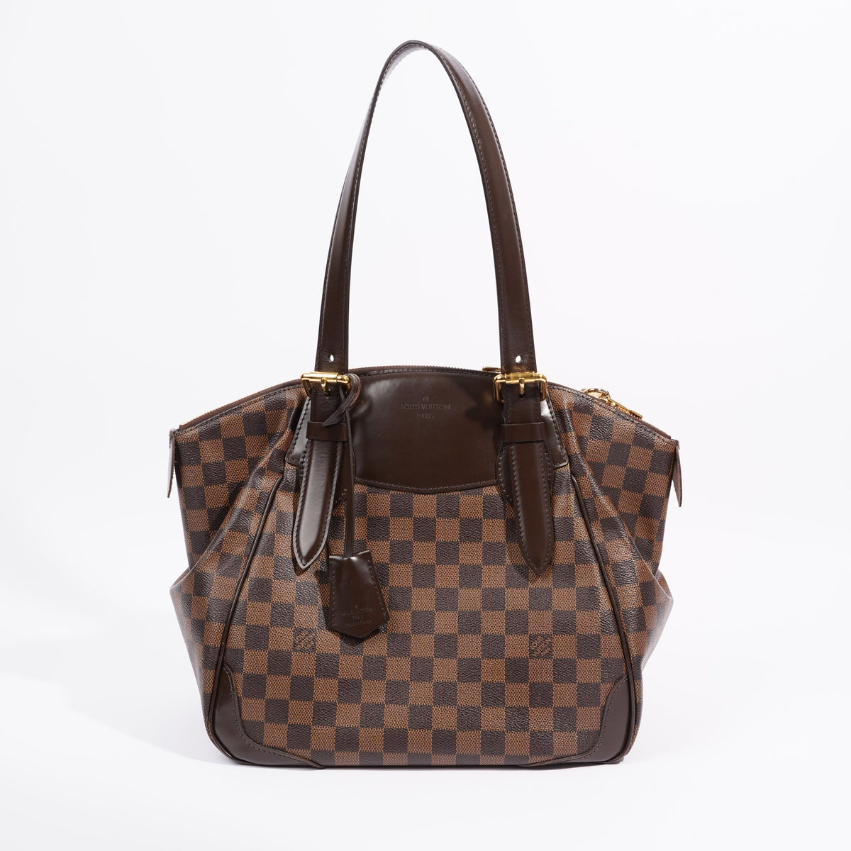 Louis Vuitton Verona Bag Damier Ebene Canvas MM
