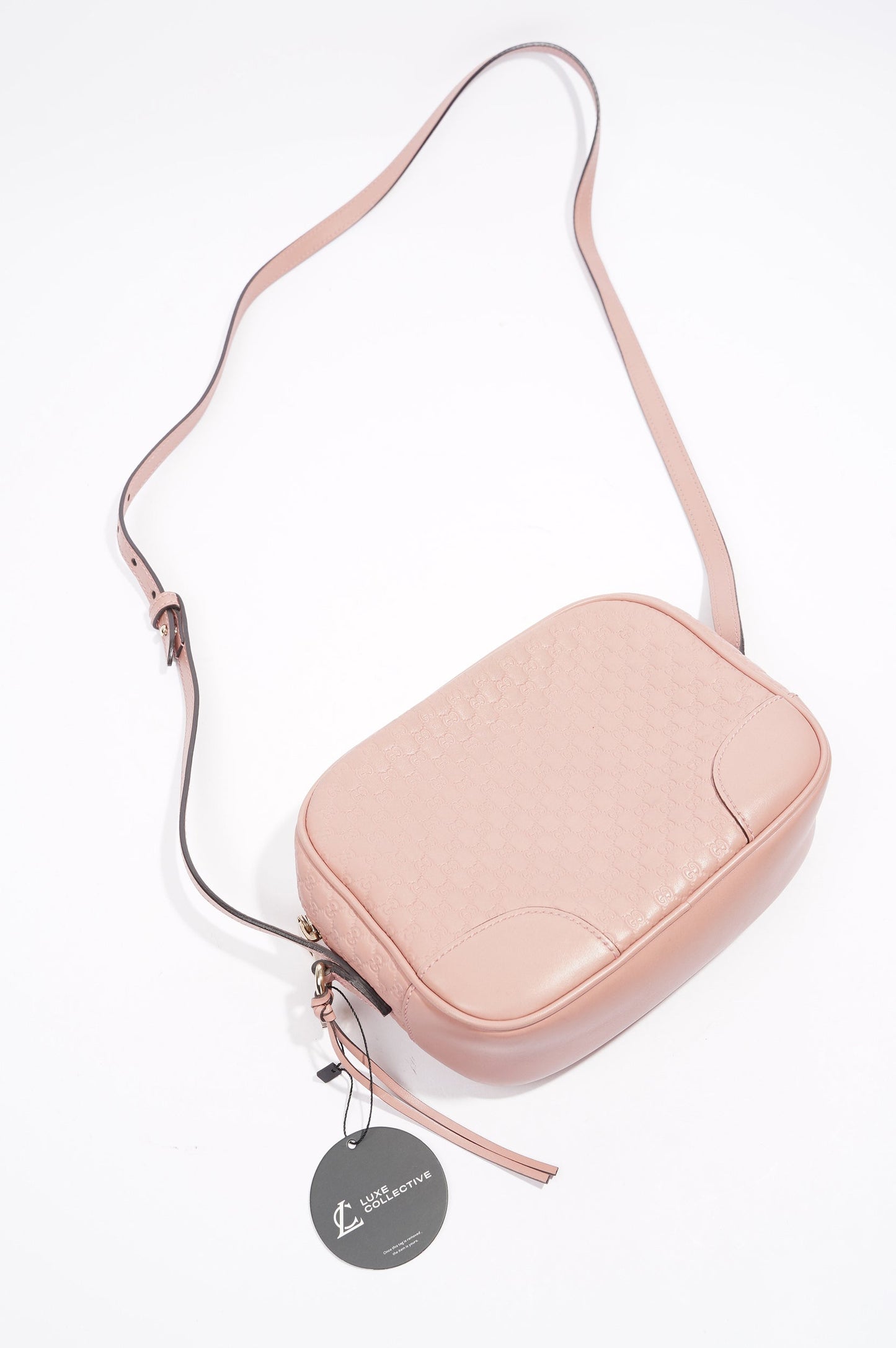 Gucci Bree Crossbody Pink Leather