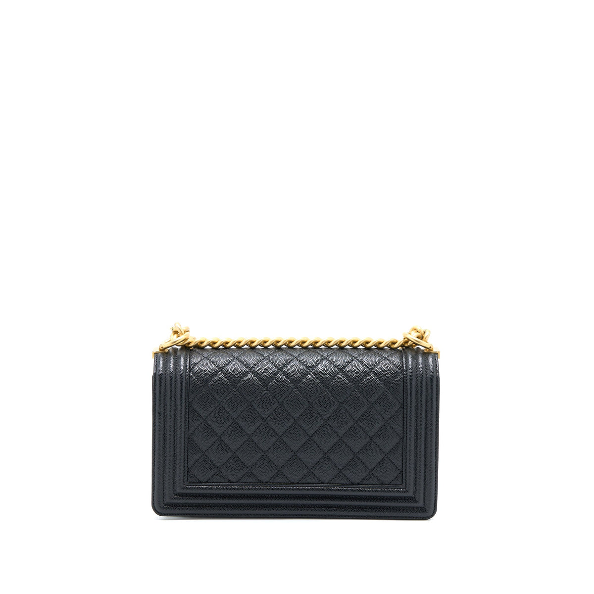 Chanel Medium Boy Bag Caviar Black GHW