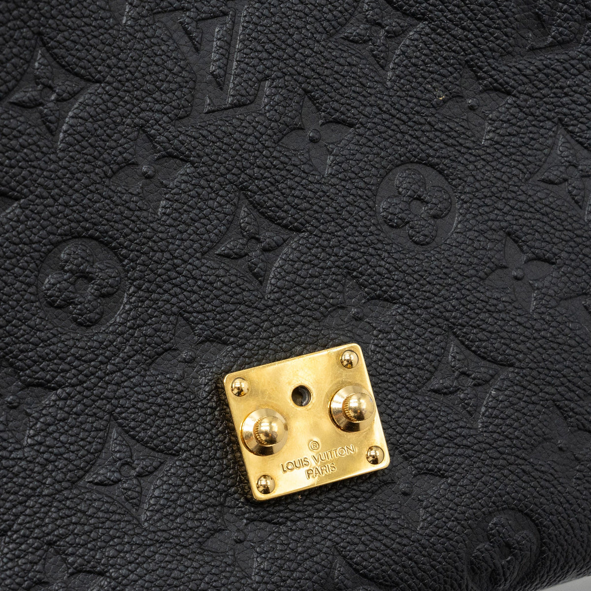 Louis Vuitton Pochette Métis monogram Empreinte Black GHW (New Version)