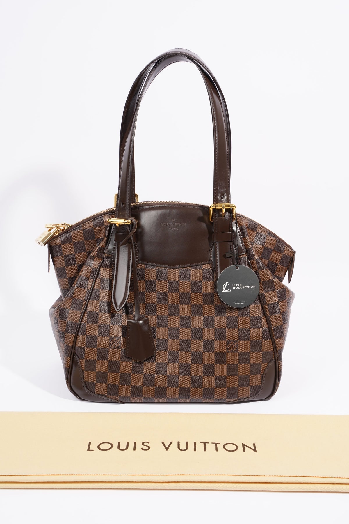 Louis Vuitton Verona Bag Damier Ebene Canvas MM