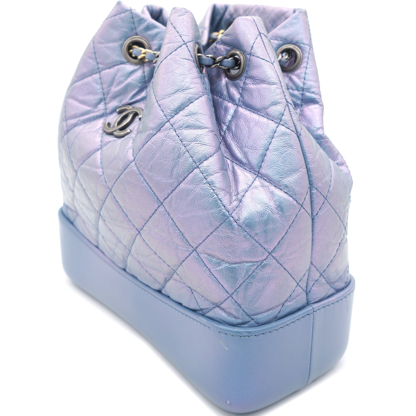 Chanel Gabrielle backpack in Purple leather