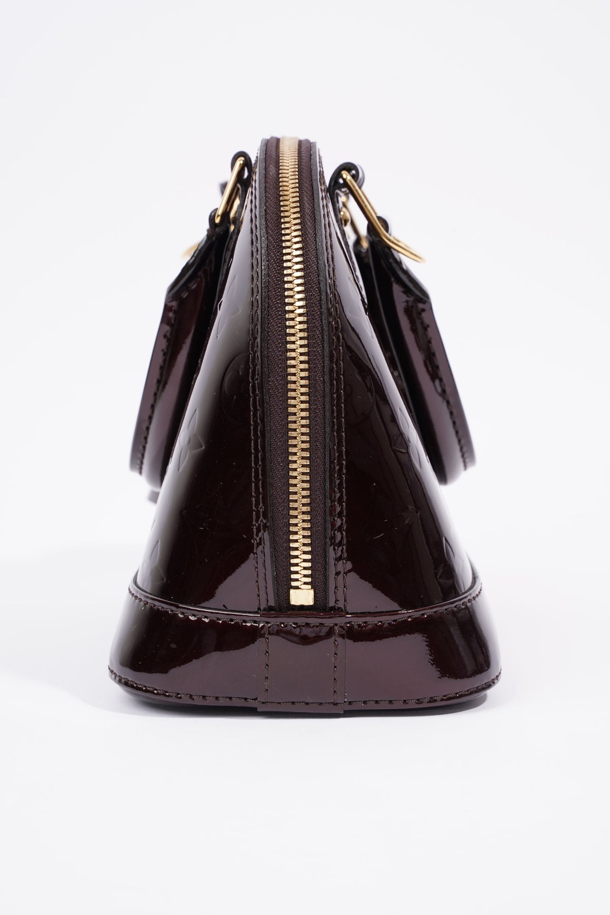 Louis Vuitton Womens Alma Vernis BB Amarante