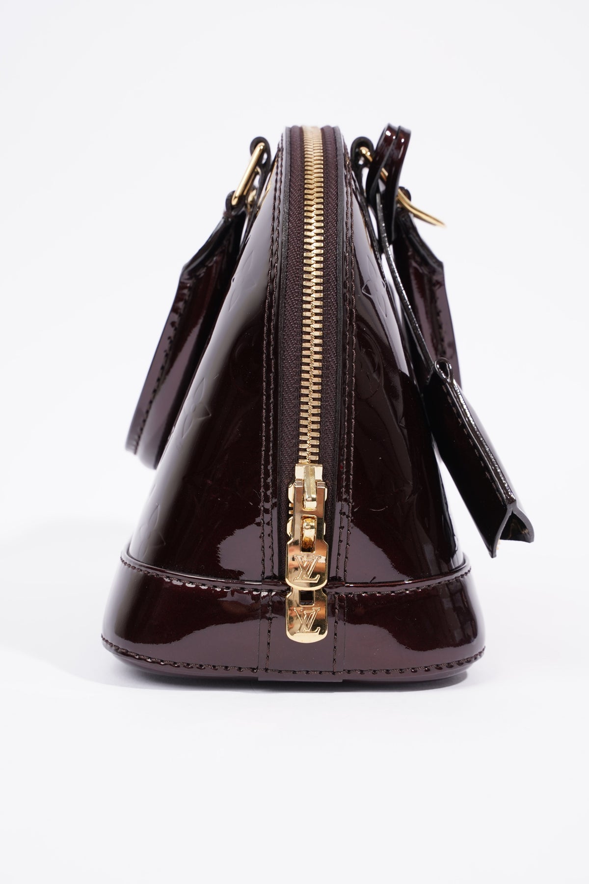 Louis Vuitton Womens Alma Vernis BB Amarante