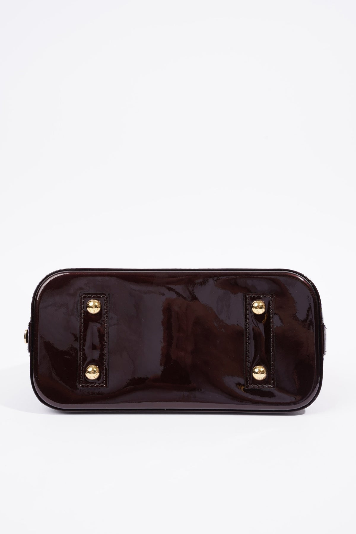Louis Vuitton Womens Alma Vernis BB Amarante