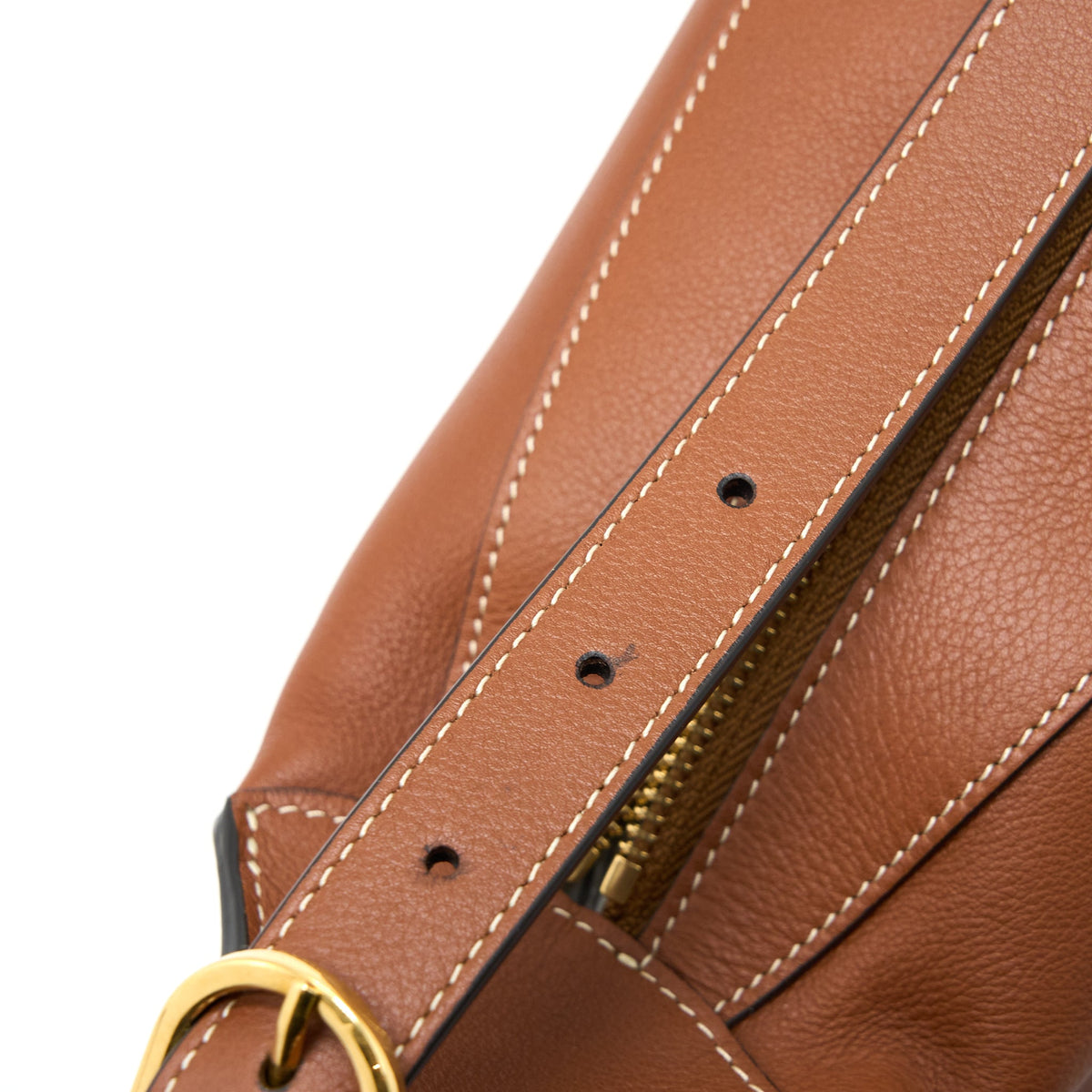 Celine Medium Romy Bag in Supple Calfskin Tan GHW