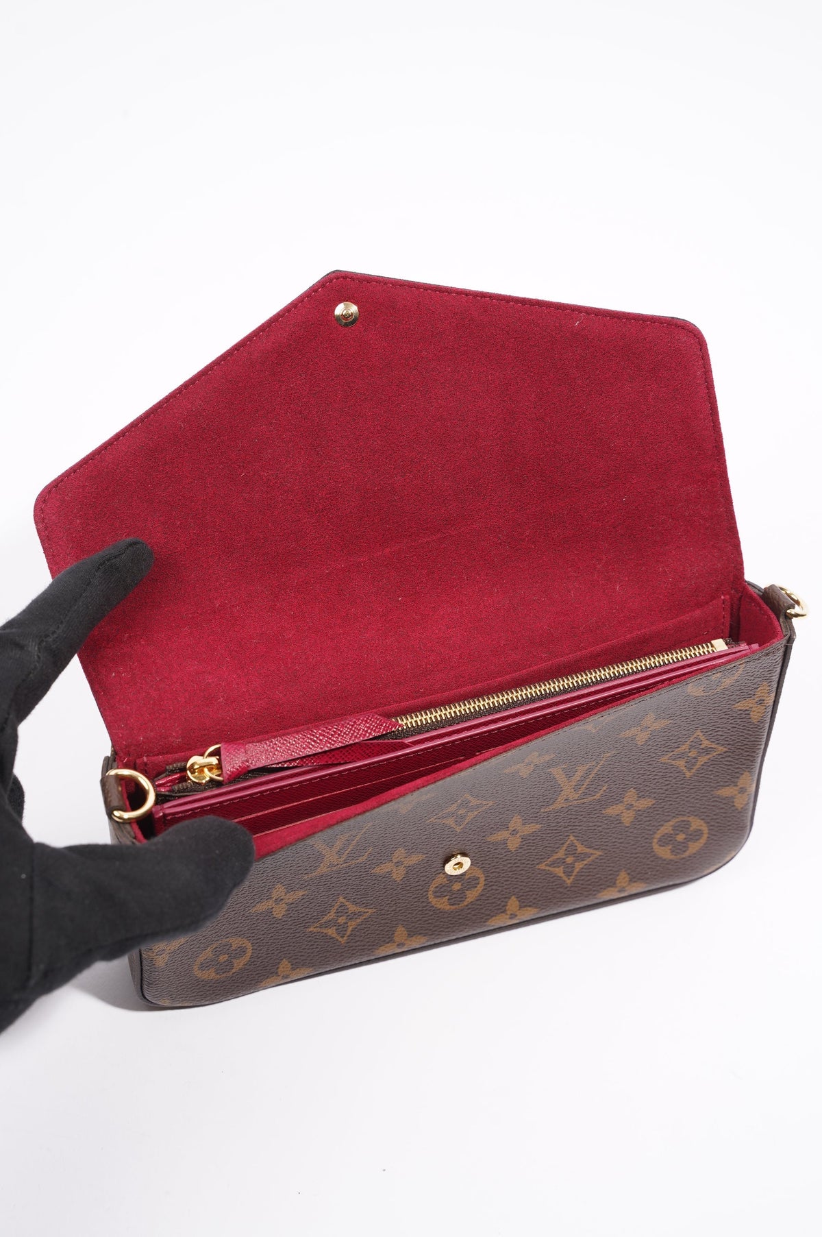 Louis Vuitton Pochette Felicie Monogram Canvas