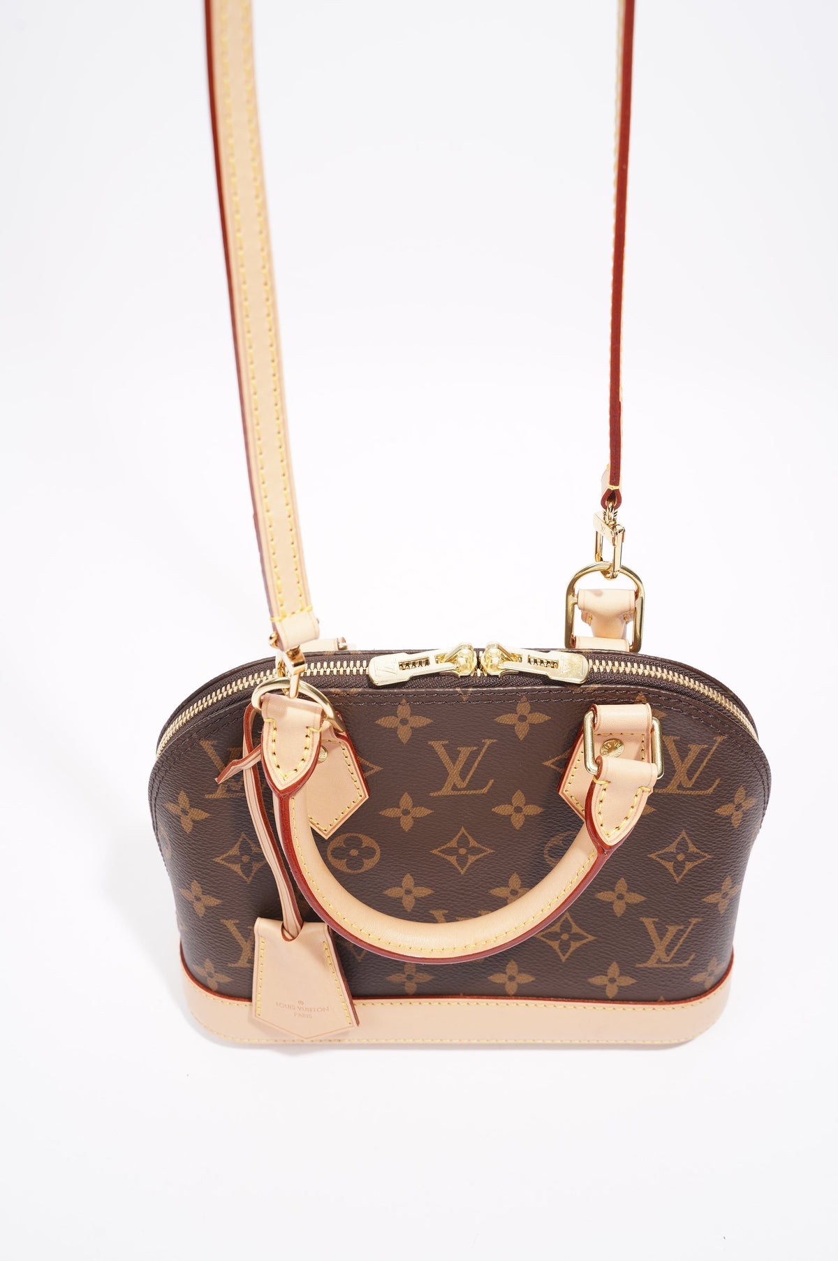 Louis Vuitton Womens Alma Monogram Canvas BB