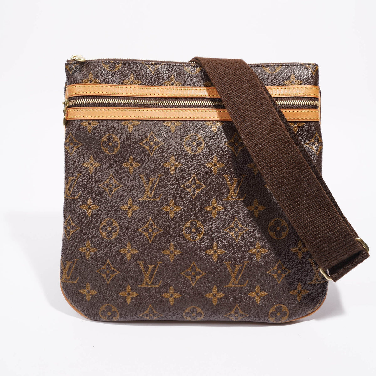 Louis Vuitton Womens Vintage Pochette Bosphore Monogram Canvas
