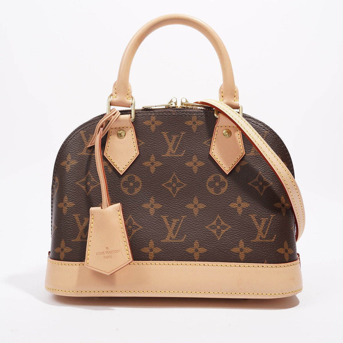 Louis Vuitton Womens Alma Monogram Canvas BB
