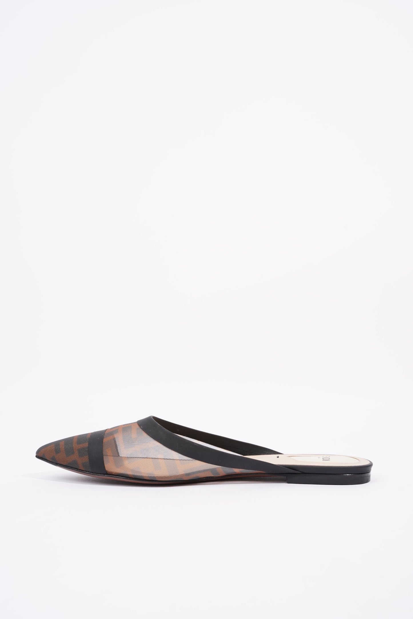 Fendi Womens Mesh Pumps Zucca Print EU 39 / UK 6
