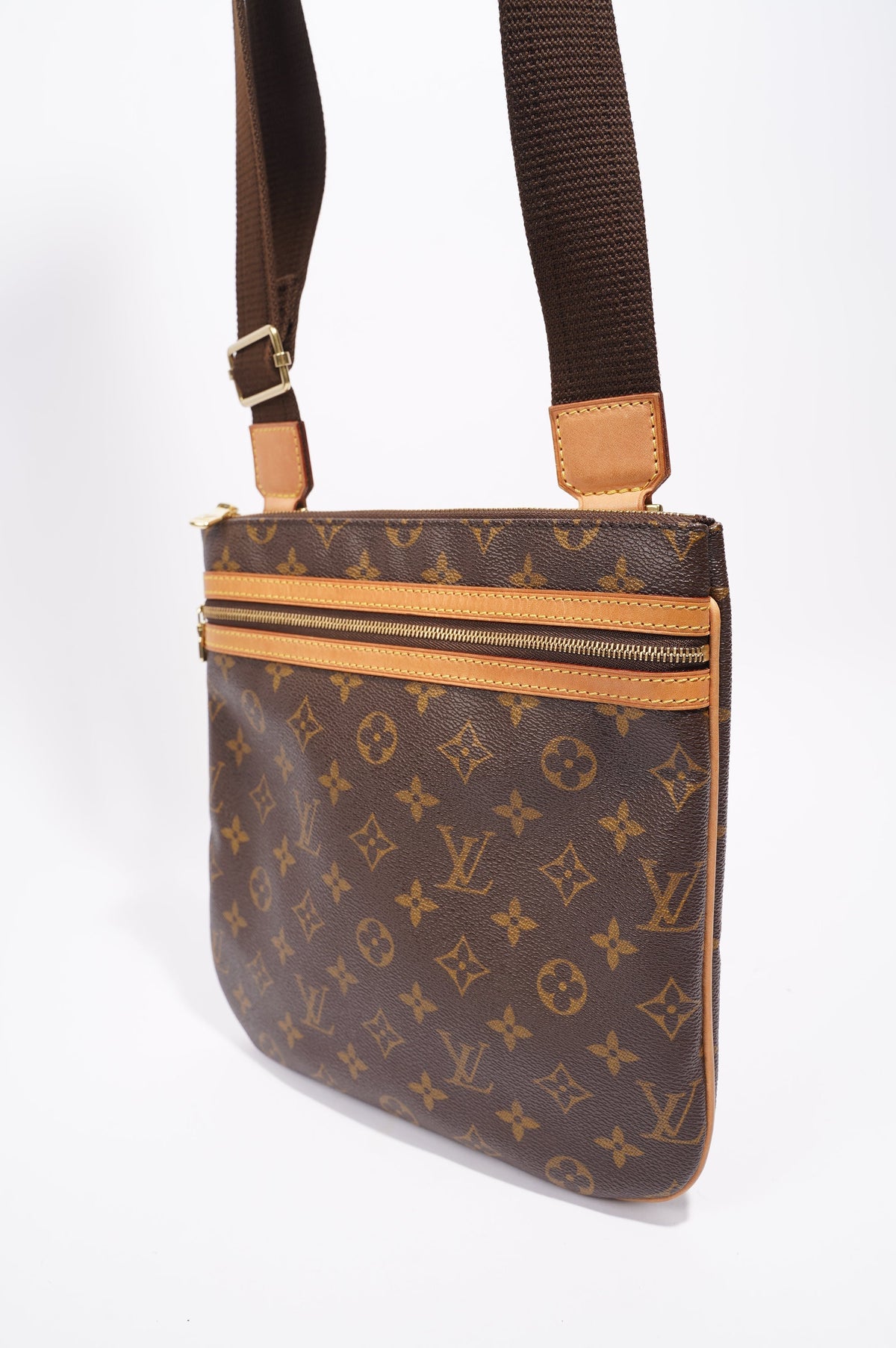Louis Vuitton Womens Vintage Pochette Bosphore Monogram Canvas