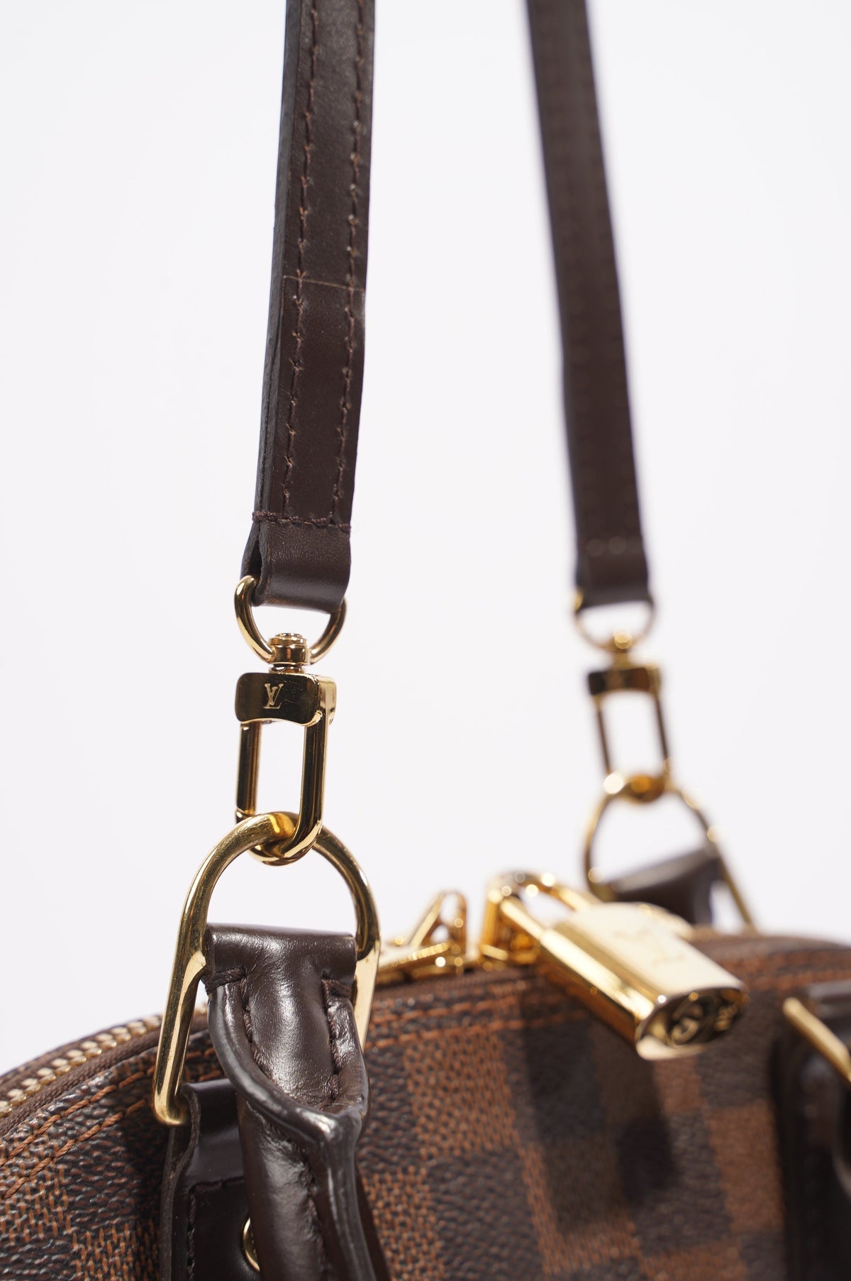 Louis Vuitton Womens Alma Damier Ebene BB
